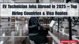 EV Technician Jobs Abroad in 2025 – Top Hiring Countries & Visa Routes
