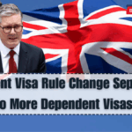 UK Student Visa Rule Change Sept 2025 – No More Dependent Visas?