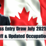 Express Entry Draw July 2025 – CRS Cutoff & Updated Occupation List