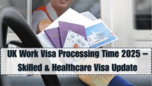 UK Work Visa Processing Time 2025 – Skilled & Healthcare Visa Update