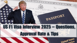 US F1 Visa Interview 2025 – Questions, Approval Rate & Tips