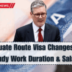 UK Graduate Route Visa Changes 2025 – Post-Study Work Duration & Salary Rule