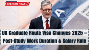 UK Graduate Route Visa Changes 2025 – Post-Study Work Duration & Salary Rule