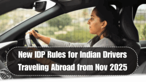 New IDP Rules for Indian Drivers Traveling Abroad from Nov 2025