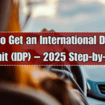 How to Get an International Driving Permit (IDP) – 2025 Step-by-Step