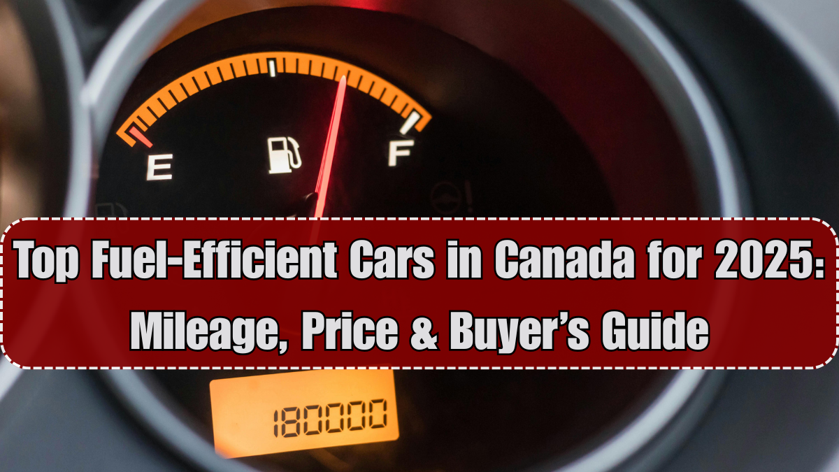 Top Fuel-Efficient Cars in Canada for 2025: Mileage, Price & Buyer’s Guide