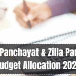 Gram Panchayat & Zilla Parishad Budget Allocation 2025