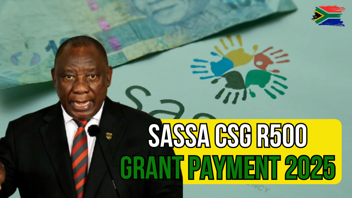SASSA R500 Grant Payment 2025