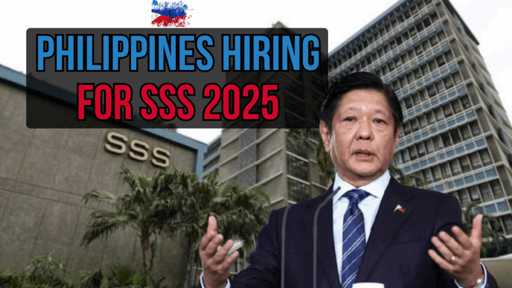 Philippines Hiring For SSS 2025