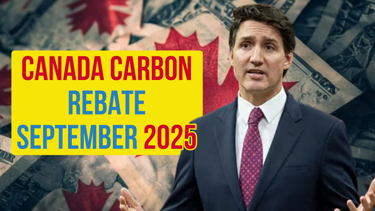 Canada Carbon Rebate September 2025