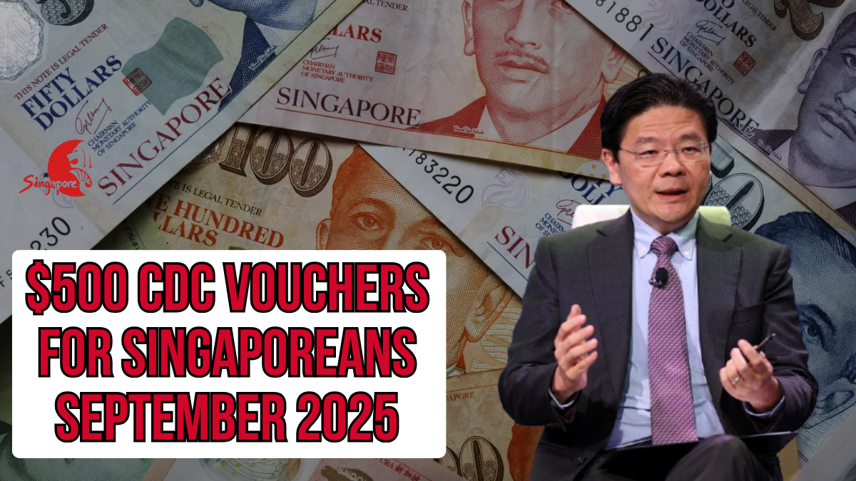 $500 CDC Vouchers for Singaporeans September 2025