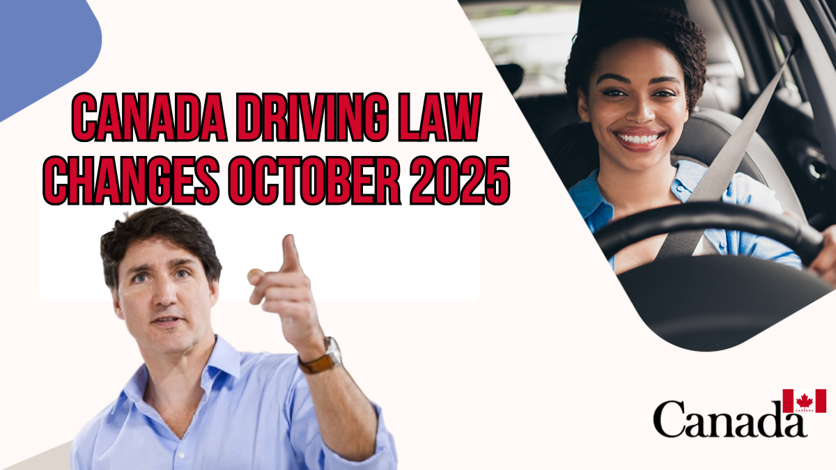 Canada Driving Law Changes October 2025