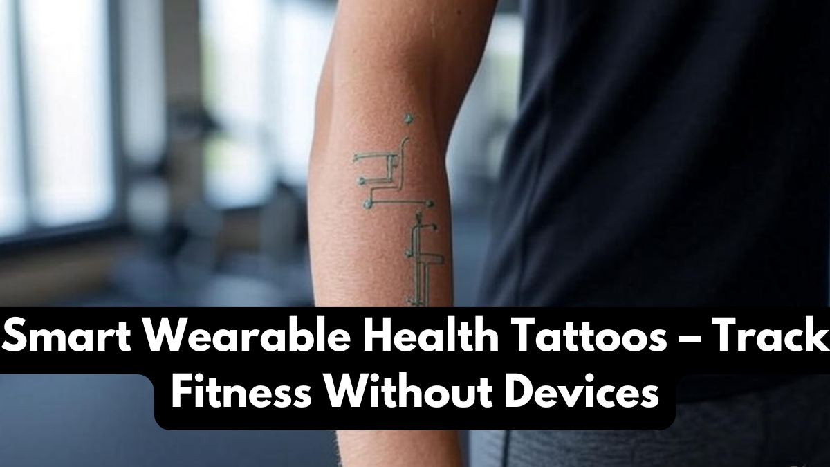 Smart Wearable Health Tattoos – Track Fitness Without Devices