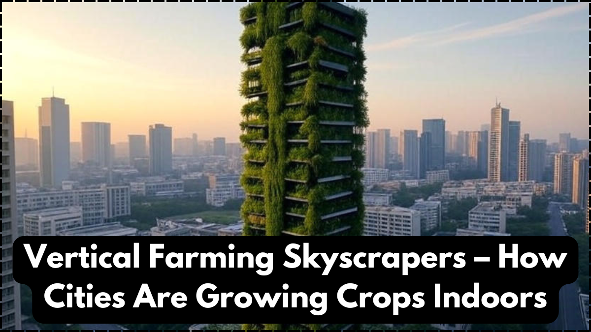 Vertical Farming Skyscrapers – How Cities Are Growing Crops Indoors