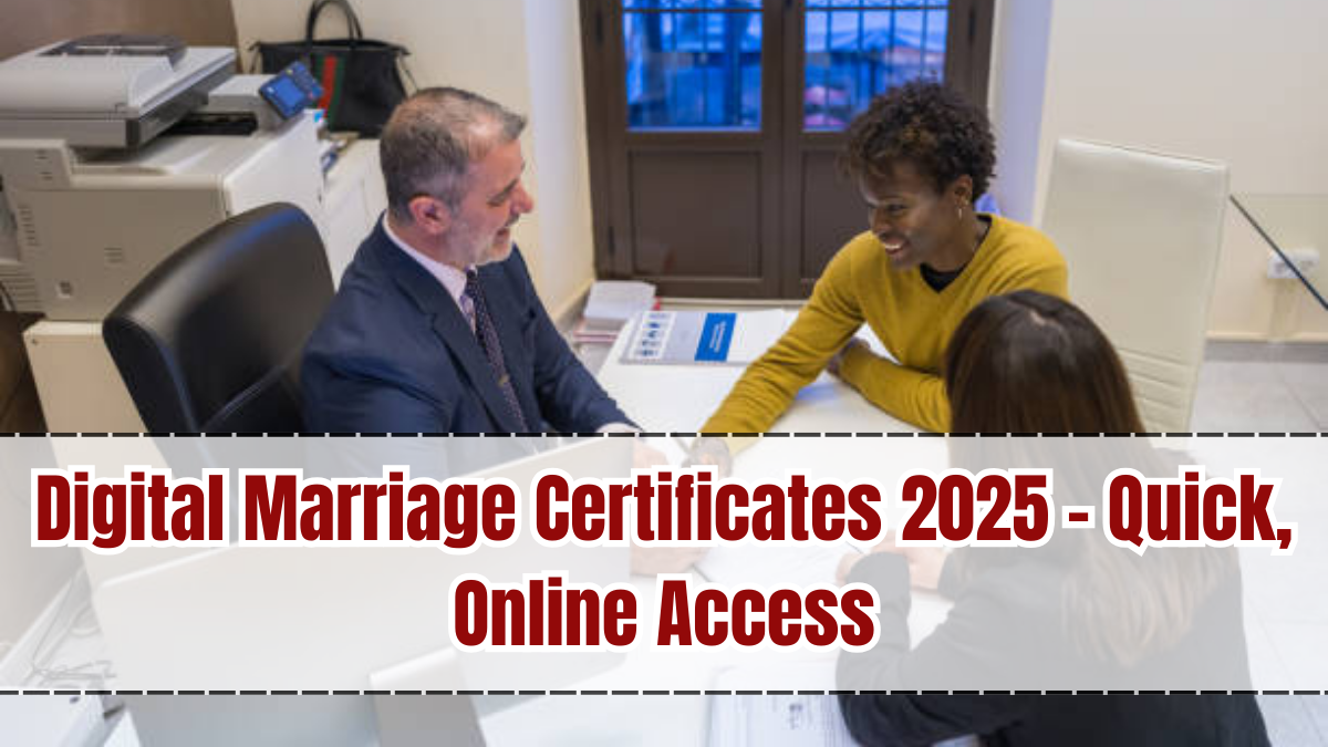 Digital Marriage Certificates 2025 – Quick, Online Access